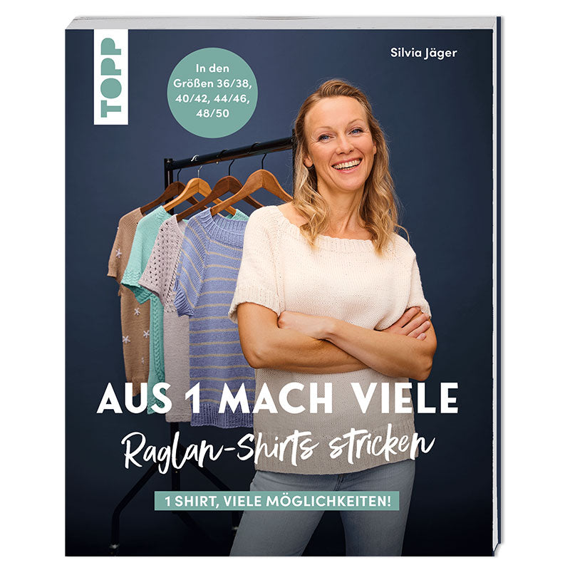 Buch "Aus 1 mach viele. Raglan-Shirts stricken"