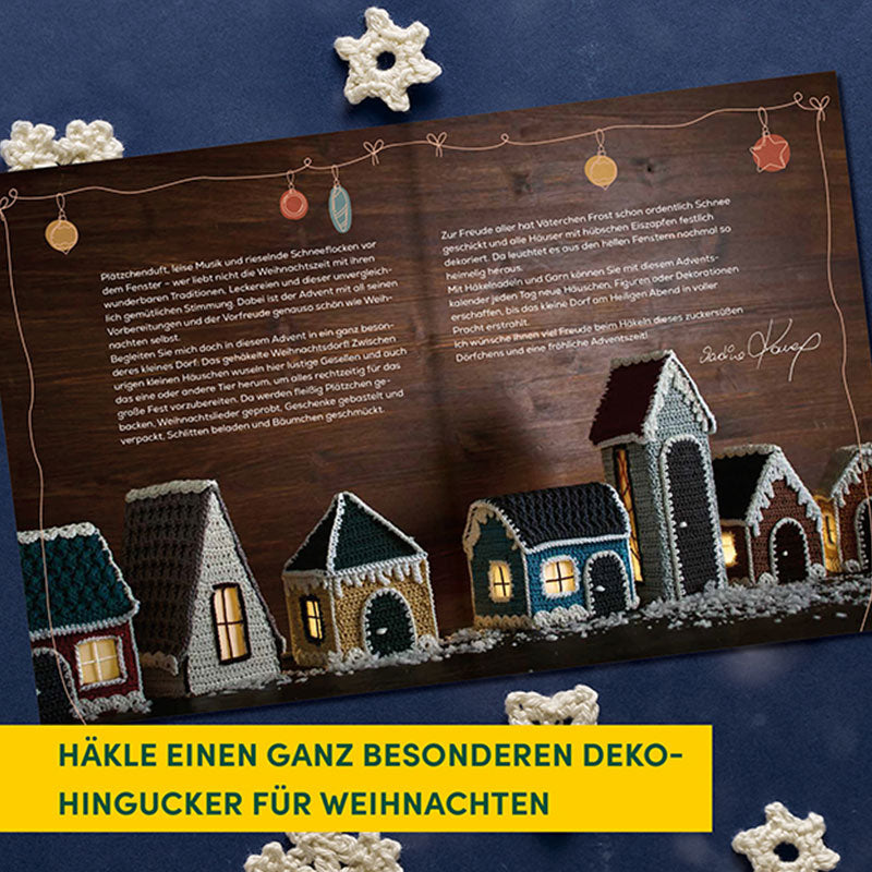 Buch "Mein gehäkeltes Weihnachtsdorf - Adventskalenderbuch"