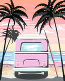 Malen nach Zahlen - Beach Life