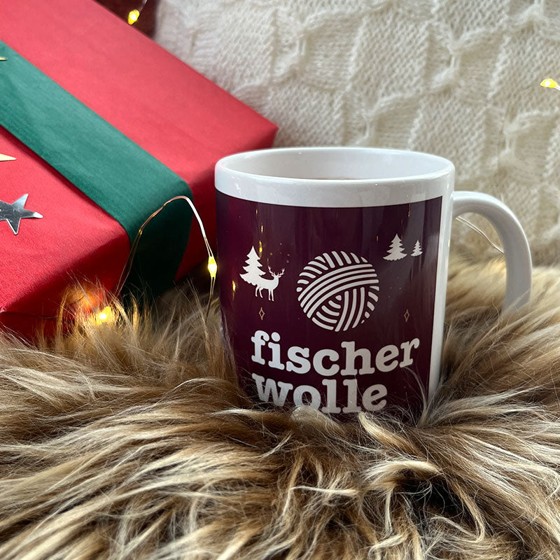 Tasse "Fischer Wolle" Winterglück