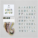 Stick & Stitch "Blumenalphabet"