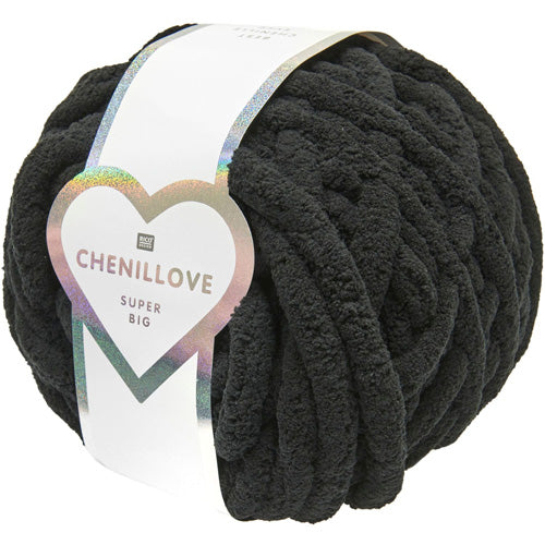 Chenillove super big schwarz