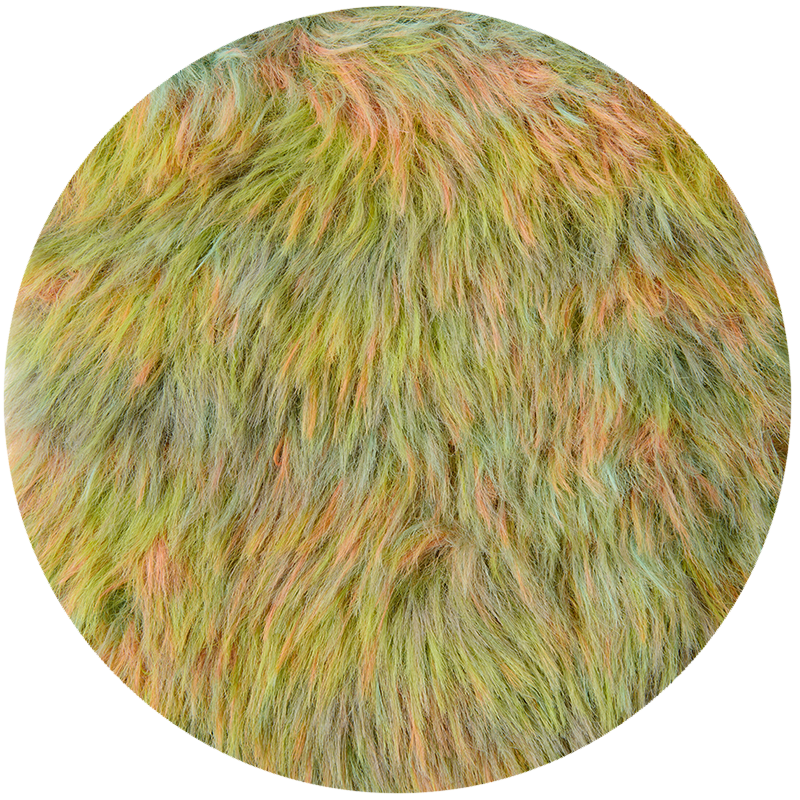 Creative Fur Print Fresh Colours