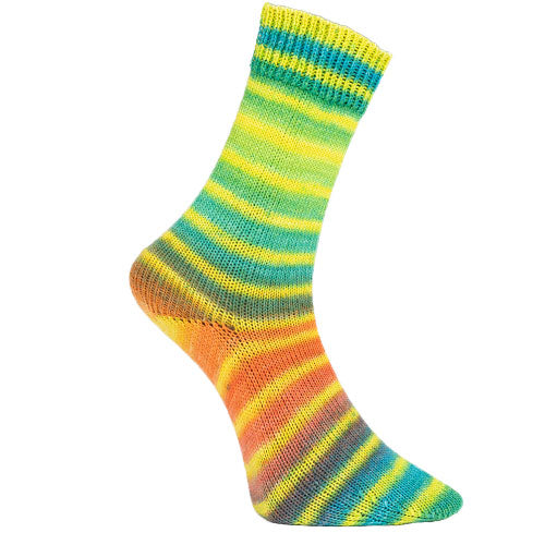 Paint Socks gelb-grün
