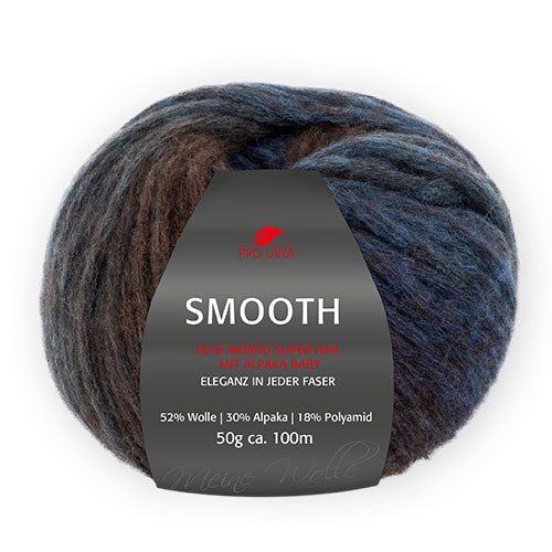 Smooth blau-braun