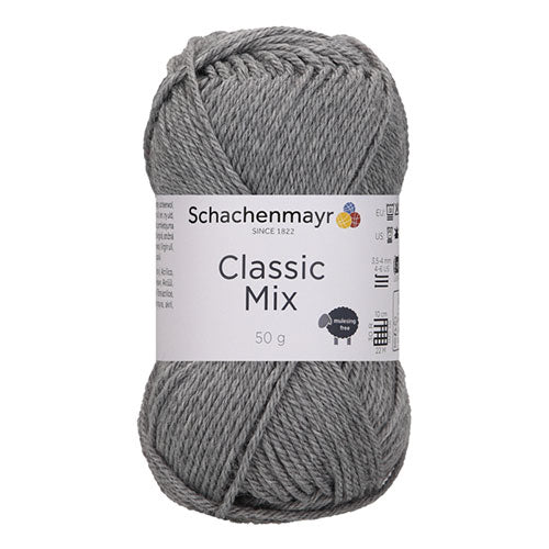 Classic Mix mid grey meliert