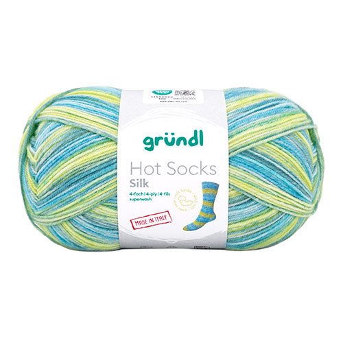 Hot Socks Silk Color aqua