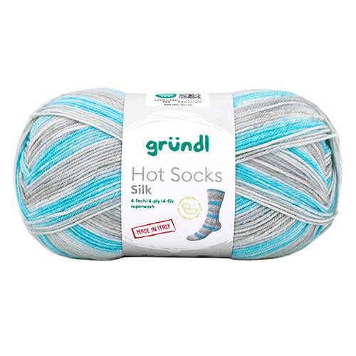 Hot Socks Silk Color lagune