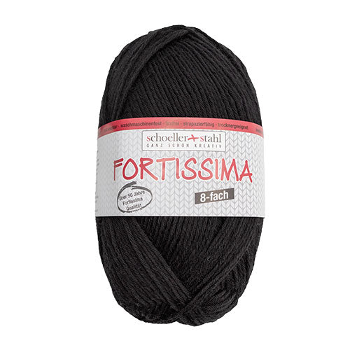 Fortissima 8f. schwarz