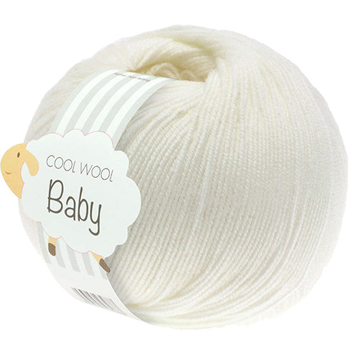 Cool Wool Baby rohweiß