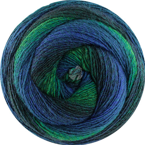 Gomitolo Versione blau-grün