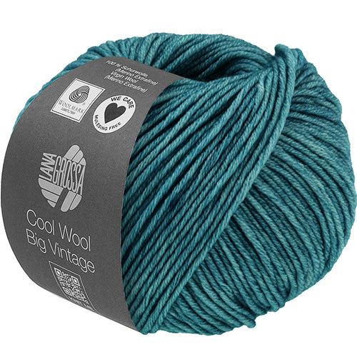 Cool Wool Big Vintage petrol