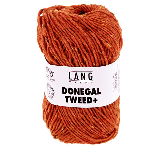 Donegal Tweed orange