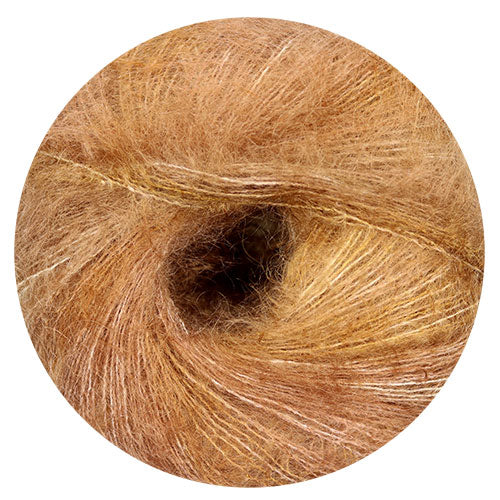 Silkhair Print camel mix