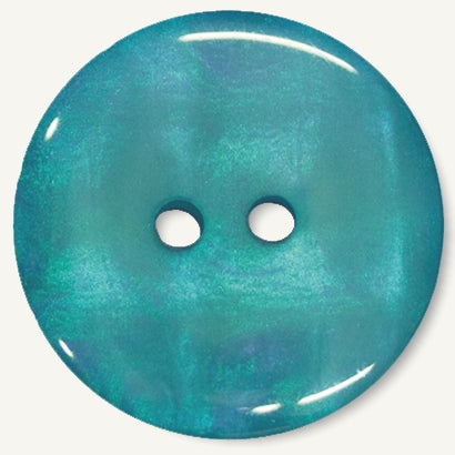 Zweilochknopf petrol 18mm