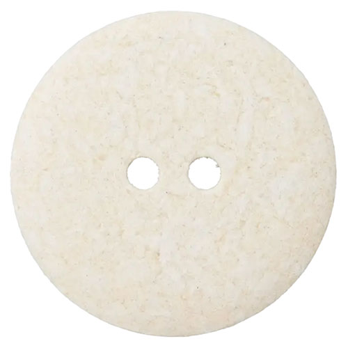 Zweilochknopf beige 23mm