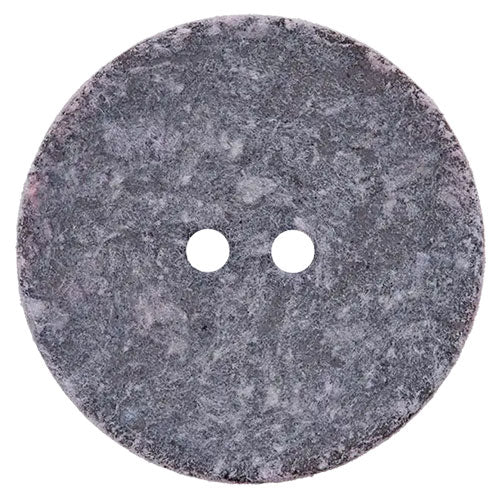 Zweilochknopf grau 23mm
