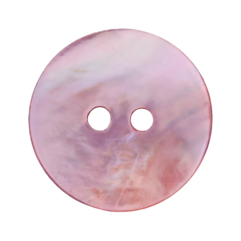 Perlmuttknopf rosa 18mm