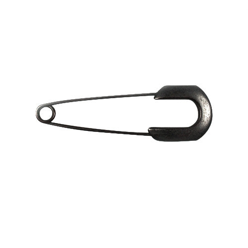 Ziernadel schwarz 75mm
