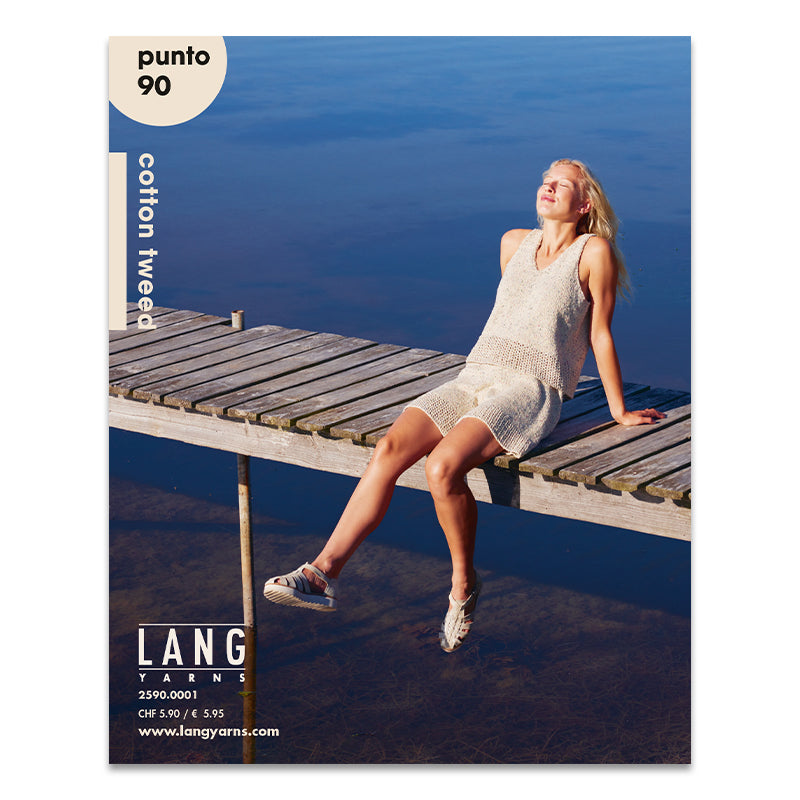 Heft "Lang Yarns - Punto 90 Cotton Tweed"