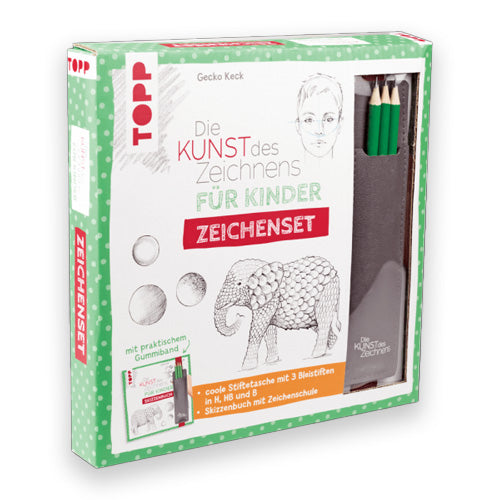 Zeichenset "Die Kunst des Zeichnens für Kinder"
