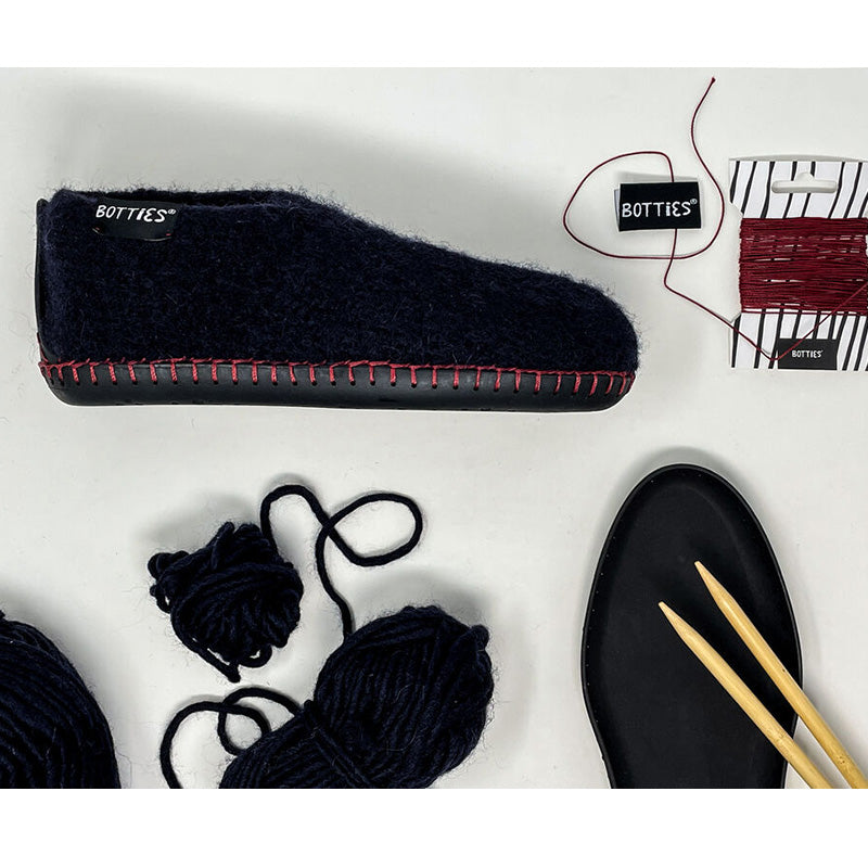 Botties Box "black + bordeaux"
