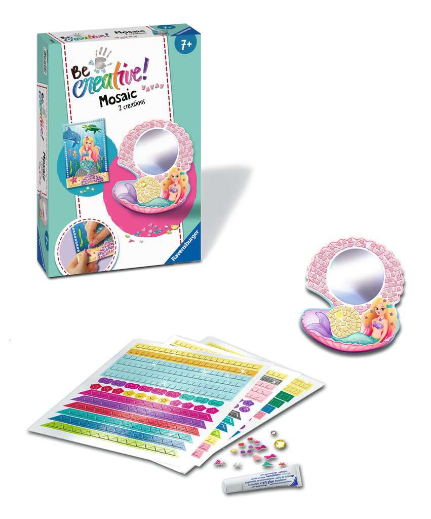 BeCreative - Mosaik Meerjungfrau