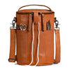 Ledertasche- Saturn XL Whisky