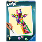 Malen nach Zahlen - Funky Giraffe