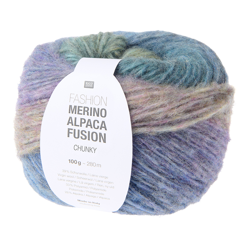Merino Alpaca Fusion Chunky Dark Berries
