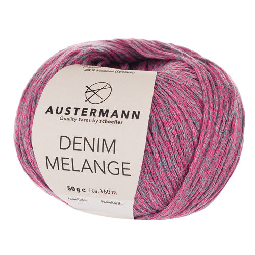 Denim Melange pink