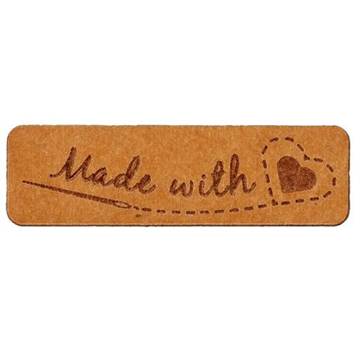 Zierteil Made with Love I