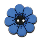 Blumenknopf lagune 18mm
