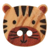 Holzknopf Tiger 15mm