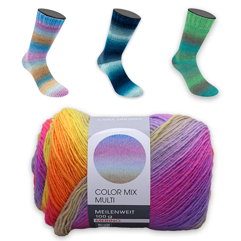 Meilenweit 100 Color Mix "Multi & Soft"