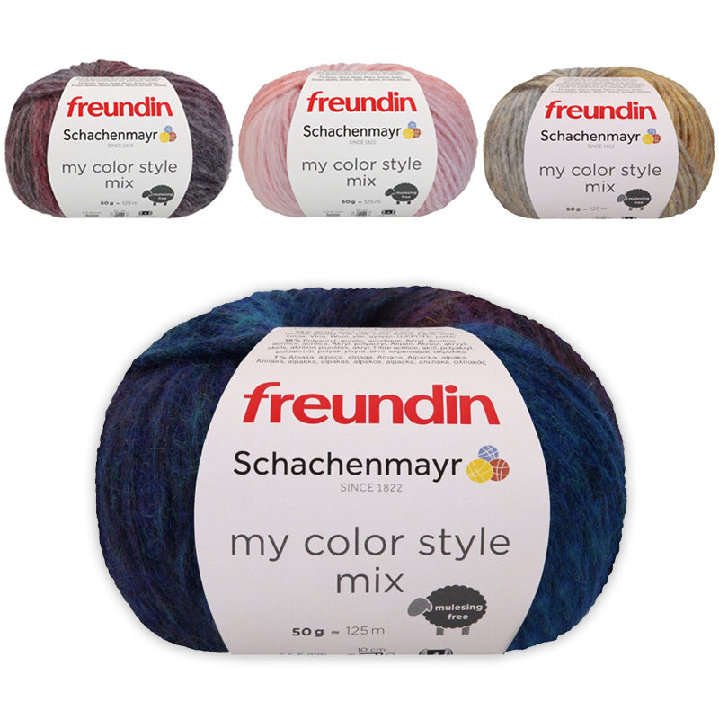 freundin x Schachenmayr my color style mix