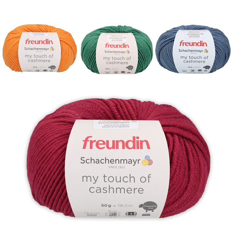 freundin x Schachenmayr my touch of cashmere