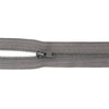 Reißverschluss grau 12cm