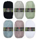 600 g Sparpaket "Bamboo Socks Uni"